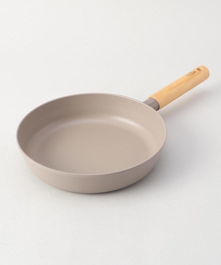 チタン＆ダイヤモンドWコーティング フライパン24cm GY ＜TI