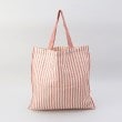 トゥーワントゥーキッチンストア(212 KITCHEN STORE)のリネンストライプ エコバッグL WH×RE ＜212Kオリジナル ＞ その他