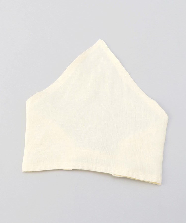 トゥーワントゥーキッチンストア(212 KITCHEN STORE)のリネンストライプ キッズ三角巾 WH×YE ＜212Kオリジナル ＞ その他