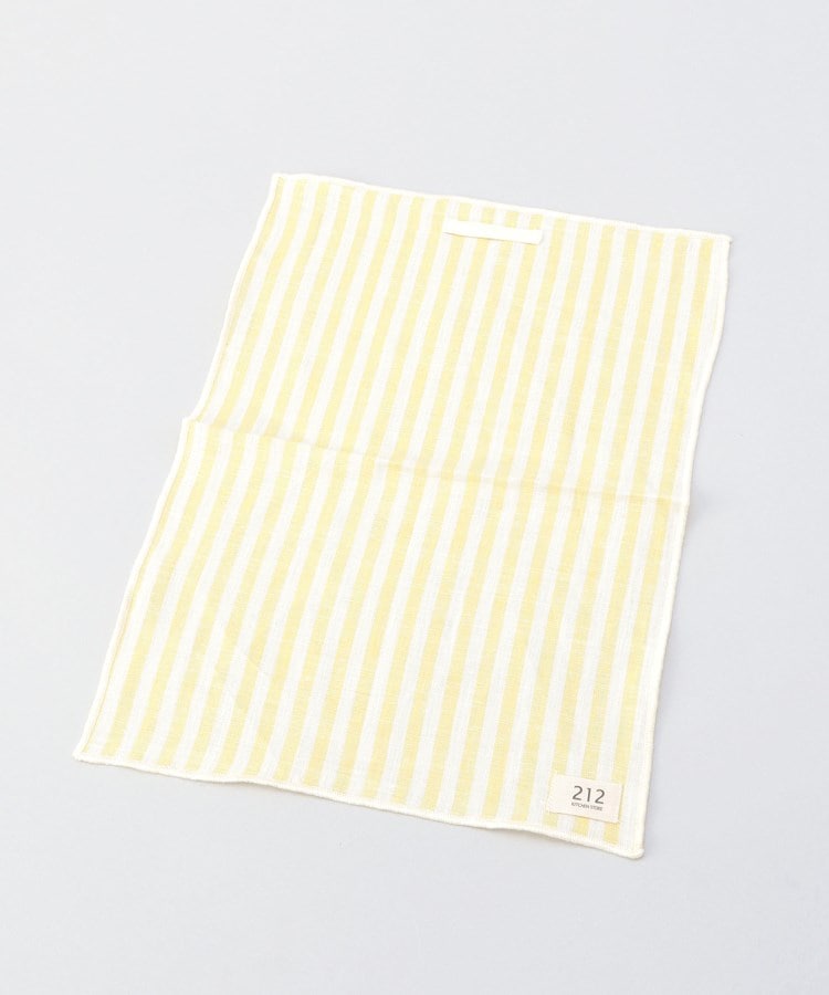 トゥーワントゥーキッチンストア(212 KITCHEN STORE)の◆リネンストライプ キッチンクロスS WH×YE ＜212Kオリジナル ＞ その他