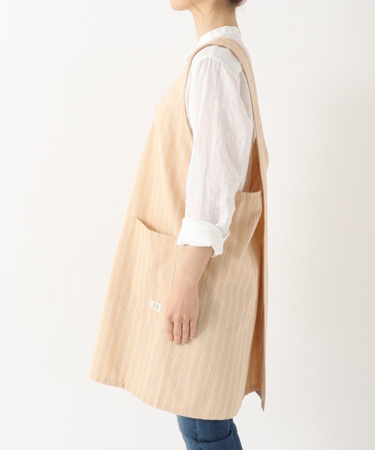 トゥーワントゥーキッチンストア(212 KITCHEN STORE)のシャンブレーストライプ フルエプロン NA ＜212Kオリジナル ＞2