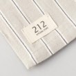 トゥーワントゥーキッチンストア(212 KITCHEN STORE)の◆シャンブレーストライプ テーブルランナー GY ＜212Kオリジナル ＞2