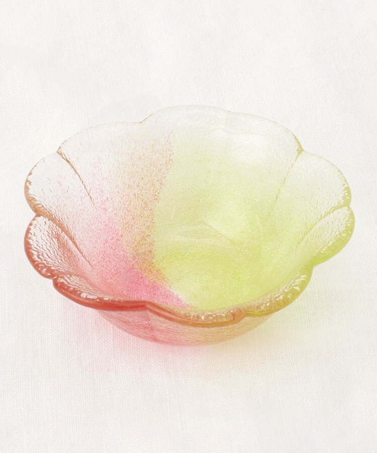 藍花×江戸硝子 桜のいろどり 葉桜 小鉢(食器) | 212 KITCHEN 藍花×江戸硝子 桜のいろどり 葉桜 小鉢(食器) | 212 KITCHEN
