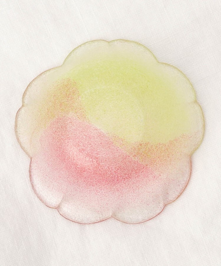 トゥーワントゥーキッチンストア(212 KITCHEN STORE)の藍花×江戸硝子 桜のいろどり 葉桜 小鉢4