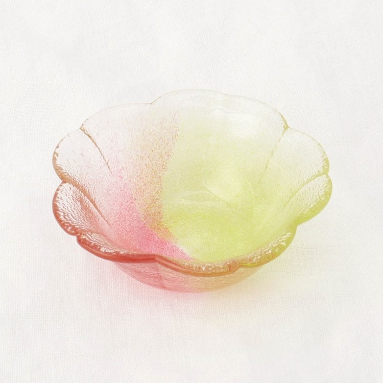 藍花×江戸硝子 桜のいろどり 葉桜 小鉢(食器) | 212 KITCHEN 藍花×江戸硝子 桜のいろどり 葉桜 小鉢(食器) | 212 KITCHEN