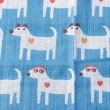 トゥーワントゥーキッチンストア(212 KITCHEN STORE)の3重ガーゼハンカチ カップルドッグ3