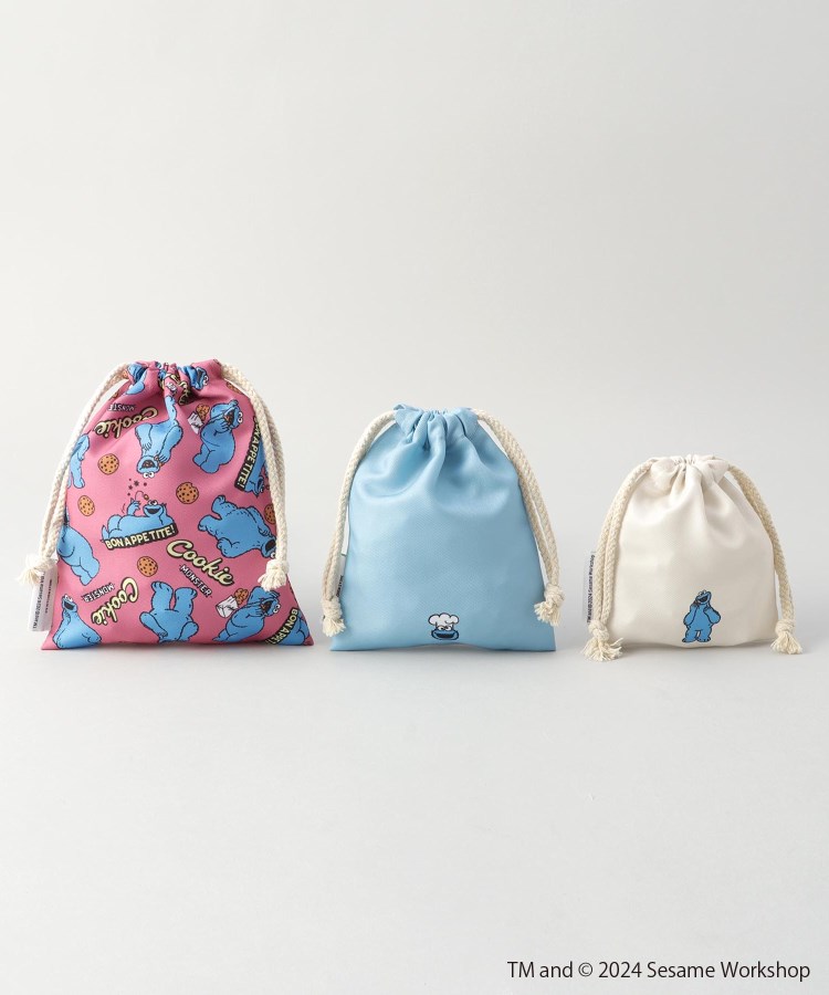 トゥーワントゥーキッチンストア(212 KITCHEN STORE)の◆巾着セット クッキーモンスター ＜SESAME STREET＞2