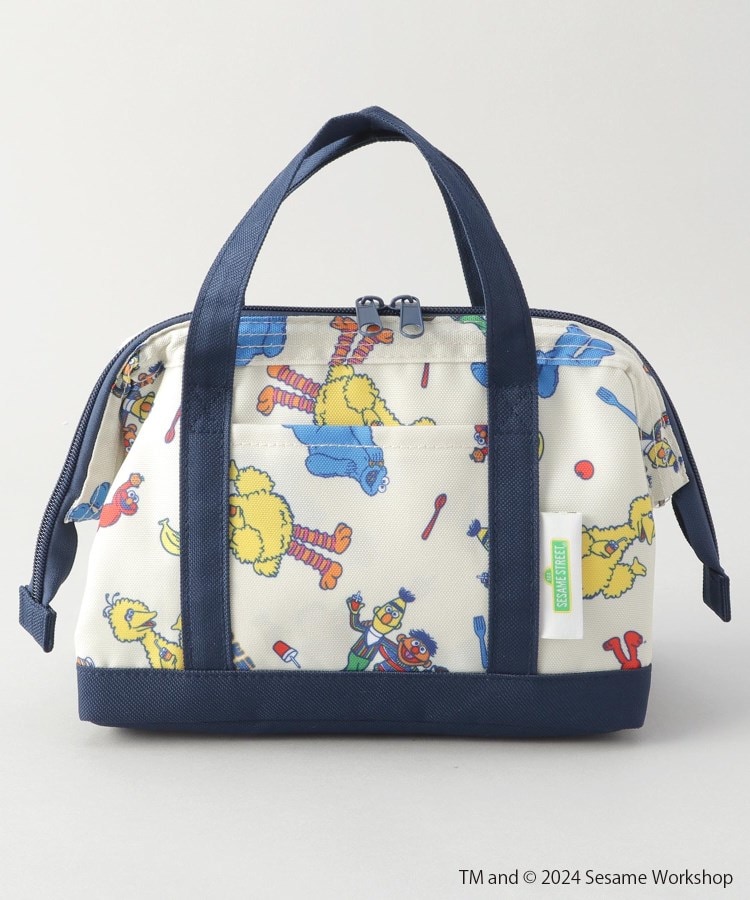 ◇ワイヤー保冷ランチバッグ <SESAME STREET>(スポット ◇ワイヤー保冷ランチバッグ <SESAME STREET>(スポット