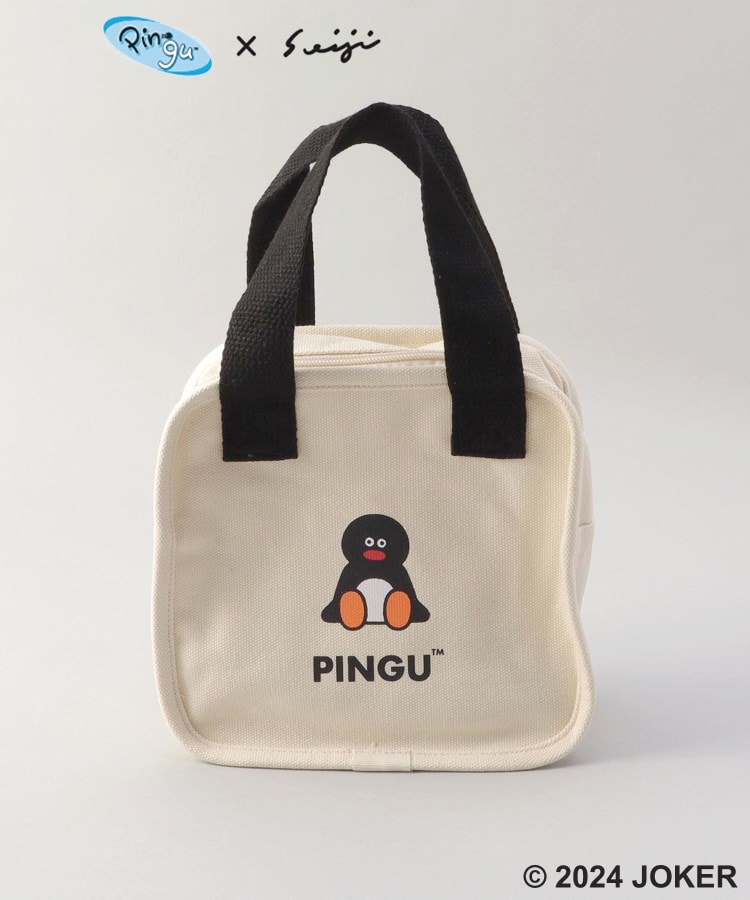 おにぎりポーチ FACE BK <PINGU ピングー>(ランチ小物 おにぎりポーチ FACE BK <PINGU ピングー>(ランチ小物