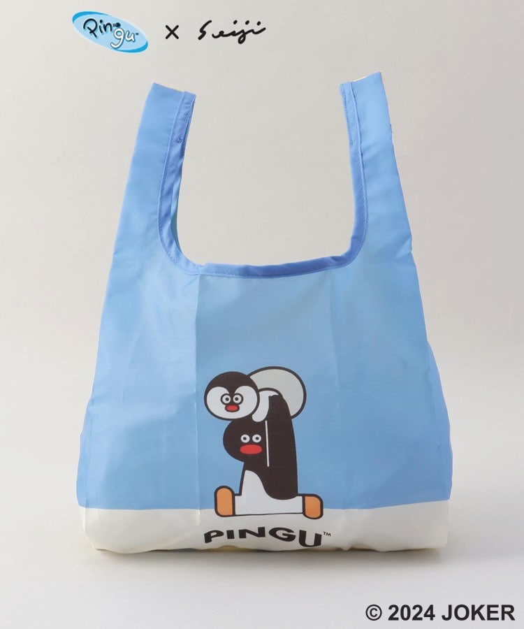 エコバッグSサイズ BL <PINGU ピングー>(ショッピングバッグ エコバッグSサイズ BL <PINGU ピングー>(ショッピングバッグ