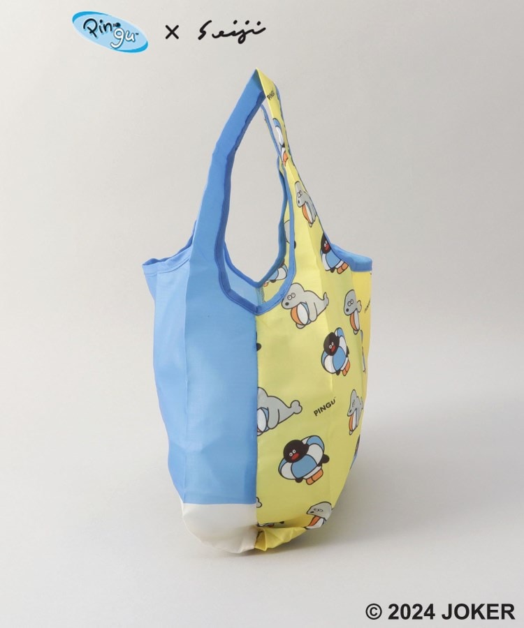 エコバッグSサイズ BL <PINGU ピングー>(ショッピングバッグ エコバッグSサイズ BL <PINGU ピングー>(ショッピングバッグ