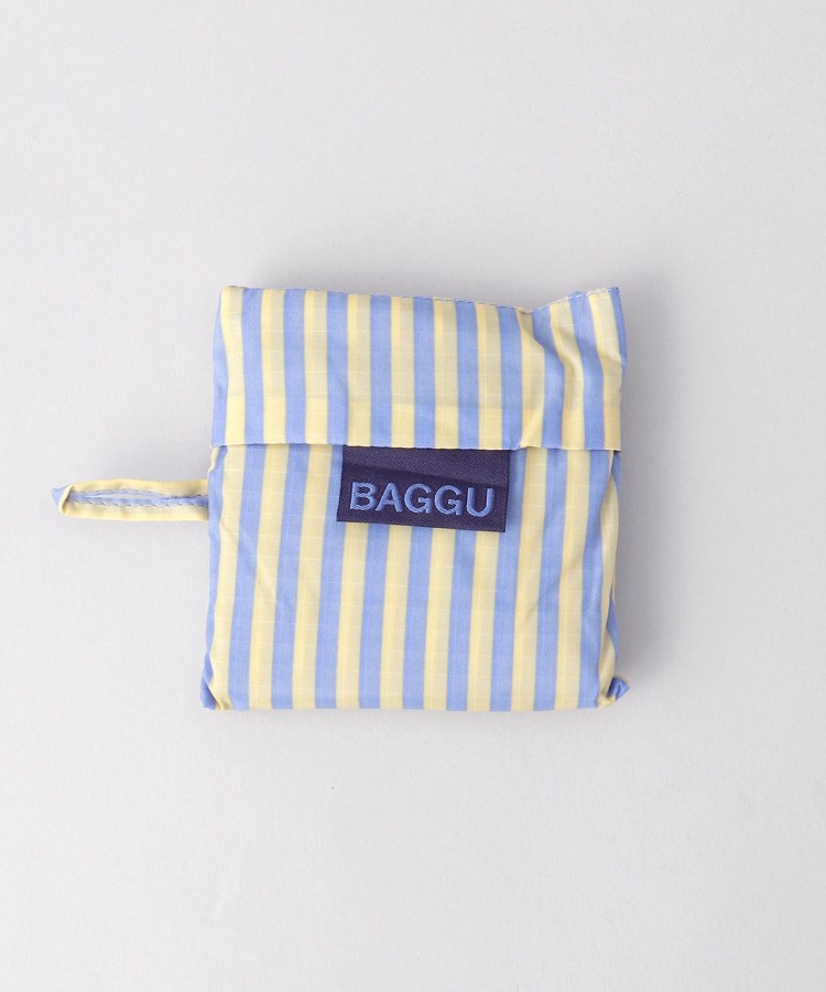 トゥーワントゥーキッチンストア(212 KITCHEN STORE)の◆ベビーエコバッグ ブルー×イエローストライプ ＜BAGGU バグゥ＞8