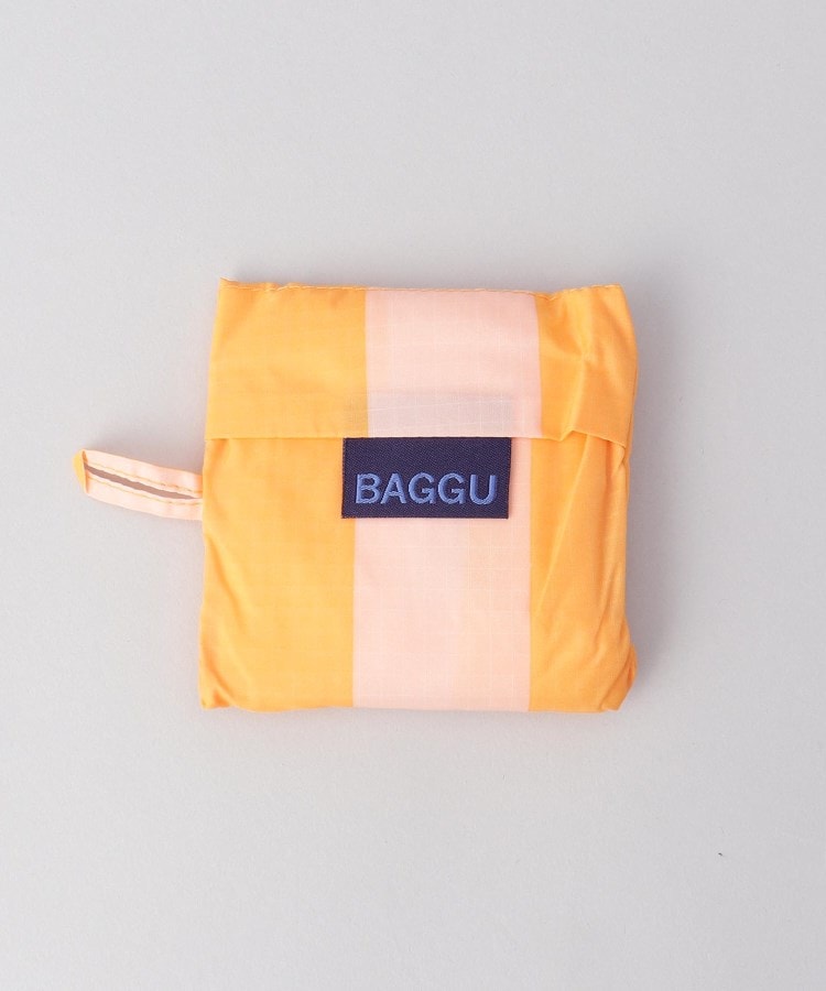 トゥーワントゥーキッチンストア(212 KITCHEN STORE)の◆ベビーエコバッグ オレンジワイドストライプ ＜BAGGU バグゥ＞8