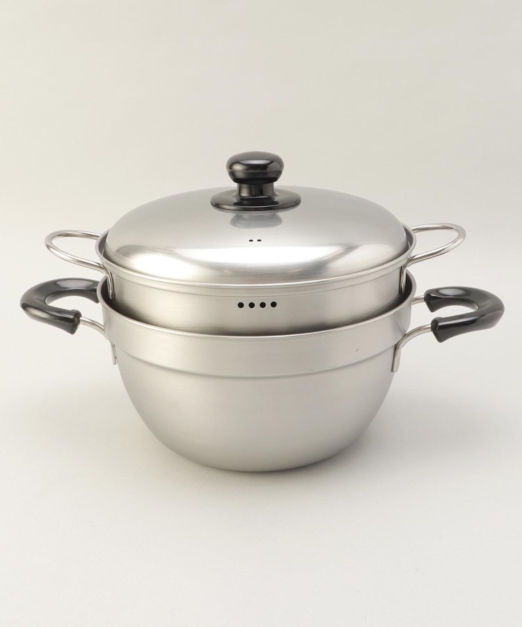 IH対応吹きこぼれにくい二段蒸し器 <enzo エンゾウ>(鍋) | 212 KITCHEN STORE(トゥーワントゥーキッチン ストア)| ワールド オンラインストア | WORLD ONLINE STORE IH対応吹きこぼれにくい二段蒸し器 <enzo エンゾウ>(鍋) | 212 KITCHEN STORE(トゥーワントゥーキッチン ストア)| ワールド オンラインストア | WORLD ONLINE STORE