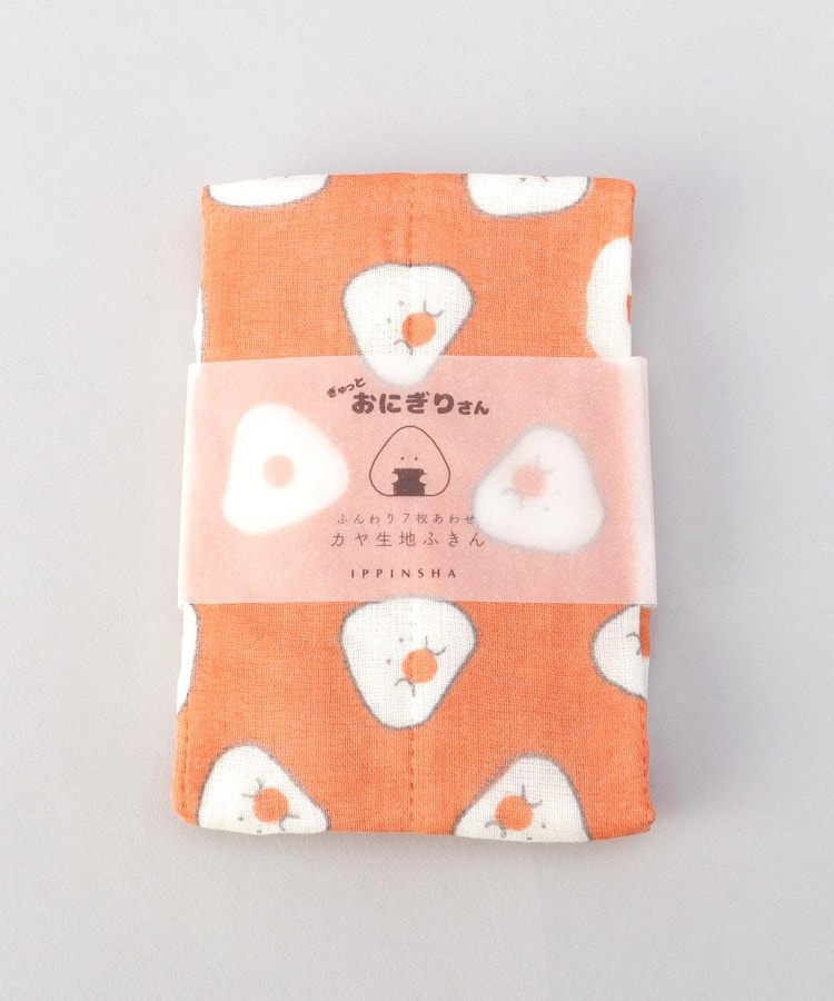 トゥーワントゥーキッチンストア(212 KITCHEN STORE)のぎゅっとおにぎりさん 7枚あわせ かや生地ふきん 梅4