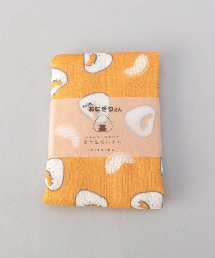 トゥーワントゥーキッチンストア(212 KITCHEN STORE)のぎゅっとおにぎりさん 7枚あわせ かや生地ふきん 鮭4