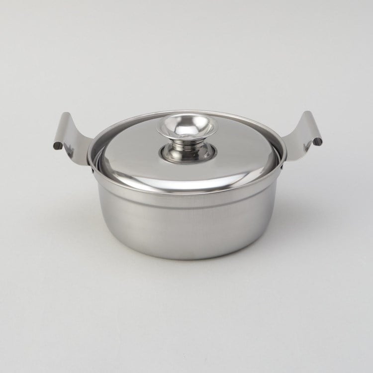 トゥーワントゥーキッチンストア(212 KITCHEN STORE)の韓味家 ステンレス製深型チゲ鍋 14cm 鍋