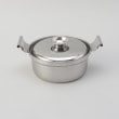 トゥーワントゥーキッチンストア(212 KITCHEN STORE)の韓味家 ステンレス製深型チゲ鍋 14cm1