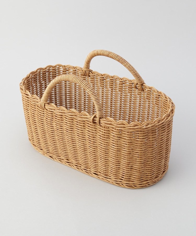 トゥーワントゥーキッチンストア(212 KITCHEN STORE)のナイール オーバルハンドルバスケット Ｌ1