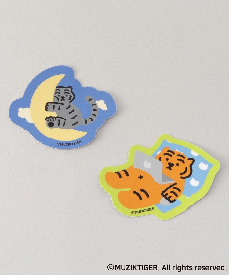トゥーワントゥーキッチンストア(212 KITCHEN STORE)のステッカー2Pセット RELAX ＜MUZIK TIGER ＞ その他