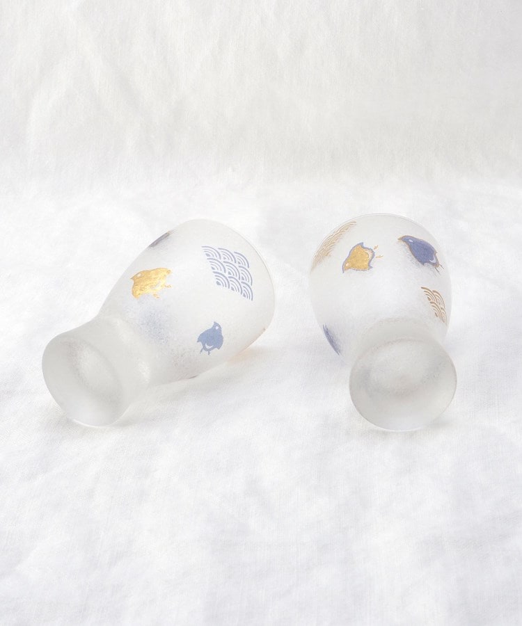 トゥーワントゥーキッチンストア(212 KITCHEN STORE)のプレミアム波千鳥酒グラスペアセット4