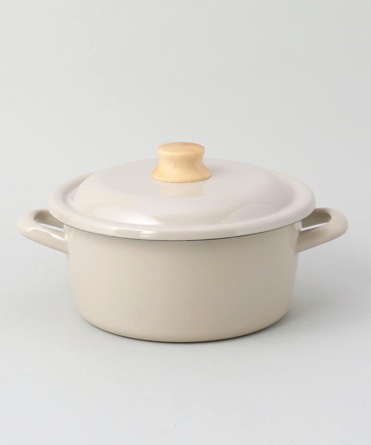 トゥーワントゥーキッチンストア(212 KITCHEN STORE)のコットンプラス 20cmキャセロール BE ＜富士ホーロー＞1