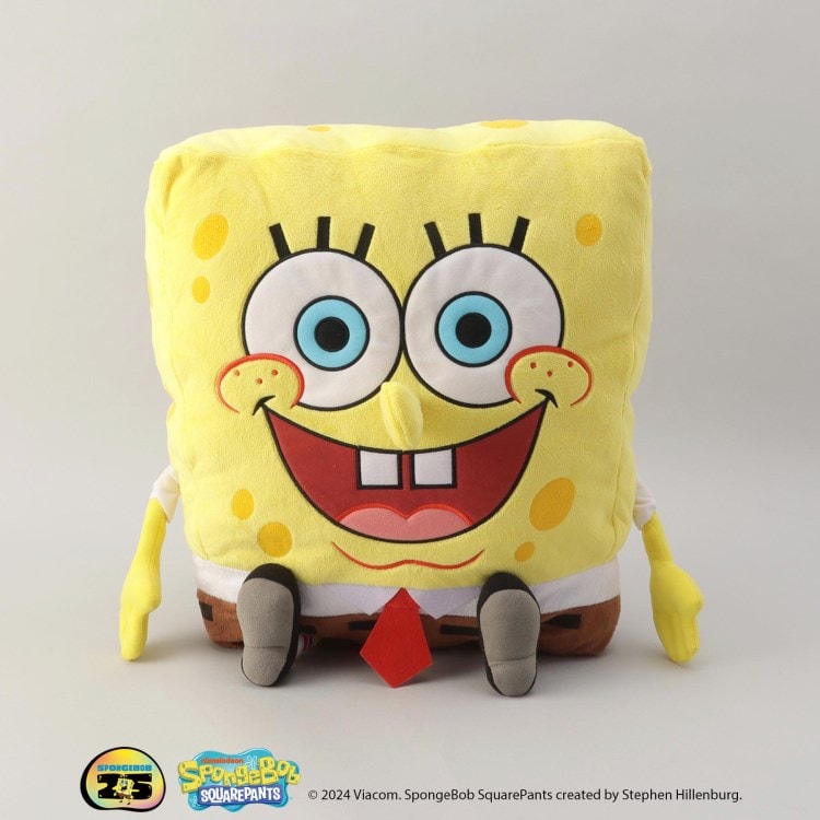 ダイカットクッション ＜SPONGE BOB スポンジ・ボブ＞（スポット
