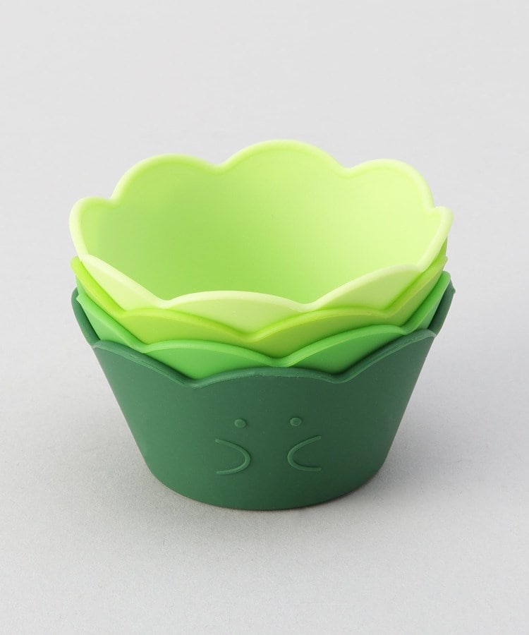 トゥーワントゥーキッチンストア(212 KITCHEN STORE)のぎゅっとおにぎりさん バランさんのシリコーンカップ ラウンド4P4