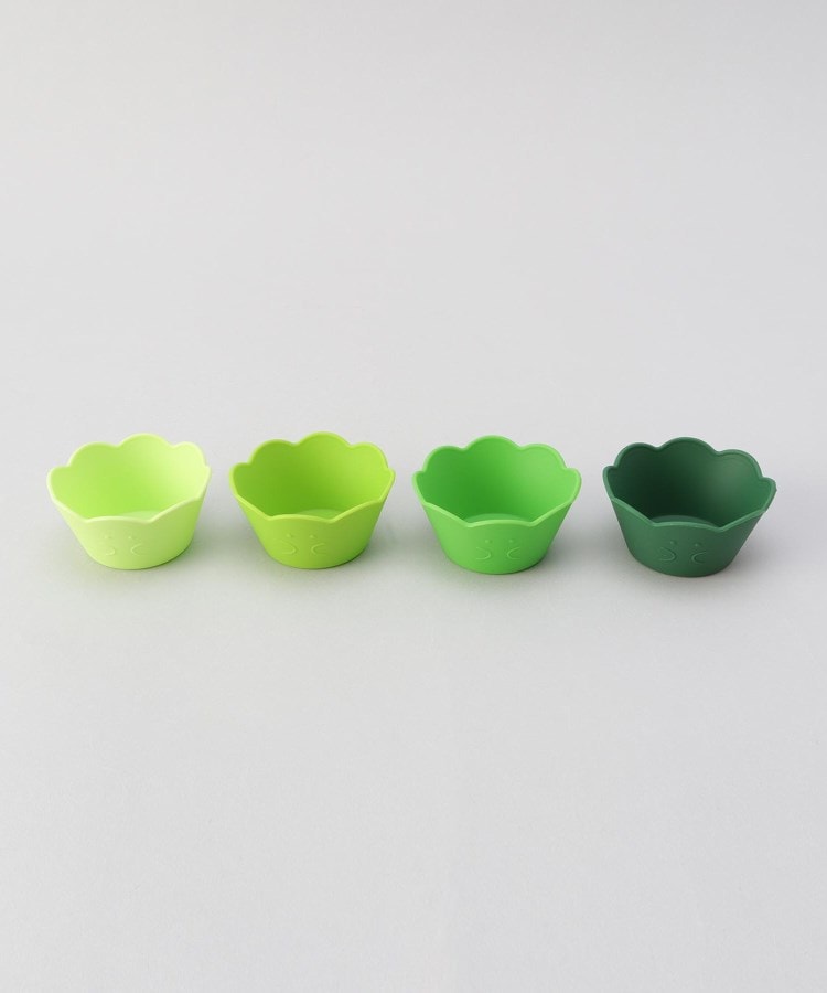 トゥーワントゥーキッチンストア(212 KITCHEN STORE)のぎゅっとおにぎりさん バランさんのシリコーンカップ ラウンド4P その他
