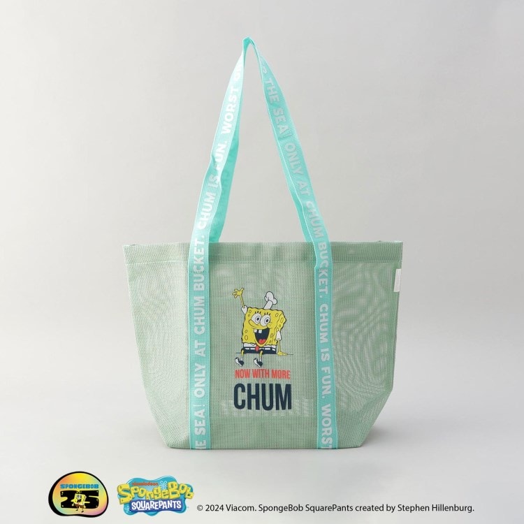 メッシュトートL <SPONGE BOB スポンジ・ボブ>(スポット メッシュトートL <SPONGE BOB スポンジ・ボブ>(スポット