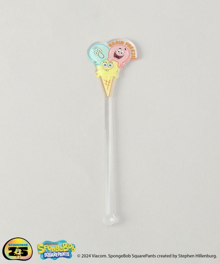 トゥーワントゥーキッチンストア(212 KITCHEN STORE)のアクリルマドラー ICECREAM ＜SPONGE BOB スポンジ・ボブ＞1