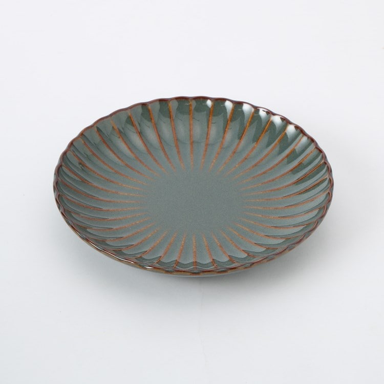 トゥーワントゥーキッチンストア(212 KITCHEN STORE)のかすみ 山藍 18cm 丸皿 食器
