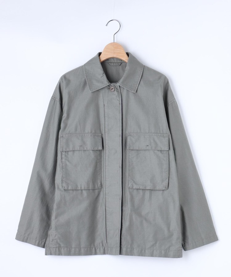 ◇INED ミリタリージャケット(ミリタリージャケット) | OFF PRICE STORE(Women)(アンドブリッジ)| ワールド オンラインストア | WORLD ONLINE STORE