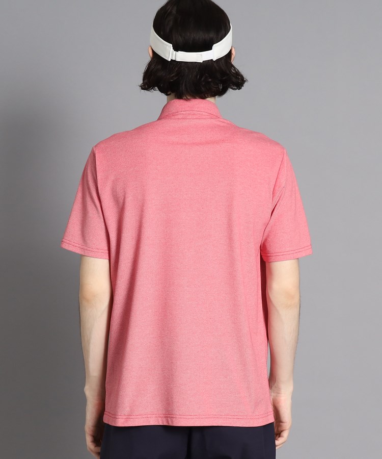 アダバット(メンズ)(adabat(Men))のロゴデザイン 半袖ポロシャツ3