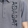 アダバット(メンズ)(adabat(Men))のロゴデザイン 半袖ポロシャツ17