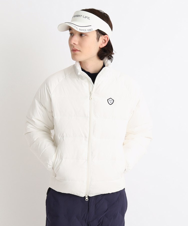 アダバット(メンズ)(adabat(Men))のラグランスリーブ ダウンブルゾン1
