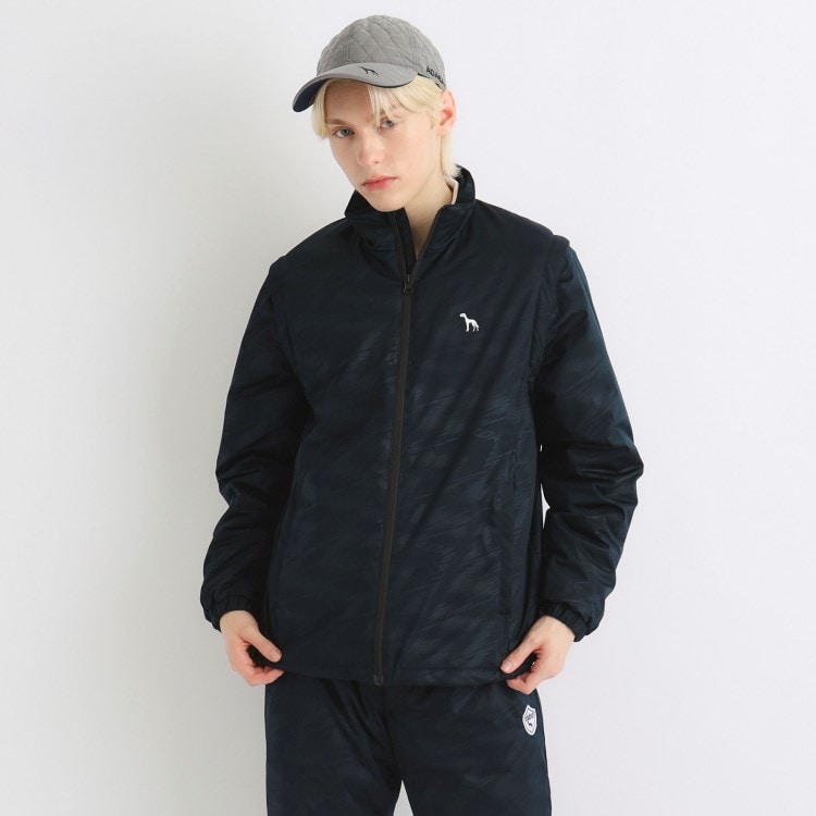 アダバット(メンズ)(adabat(Men))の袖取り外し 2WAY中綿アウター 中綿コート