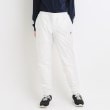 アダバット(メンズ)(adabat(Men))のウエストゴム 中綿パンツ ホワイト(001)