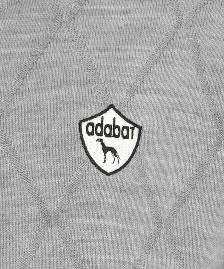 アダバット(メンズ)(adabat(Men))の裏地付き フルジップニット12