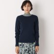 ローラアシュレイ(LAURA ASHLEY)の◆【洗える】パール調ボタンモックプラケット２WAYプルオーバー1