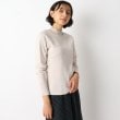 ローラアシュレイ(LAURA ASHLEY)の◆【洗える】パール調ボタンモックプラケット２WAYプルオーバー アイボリー(004)