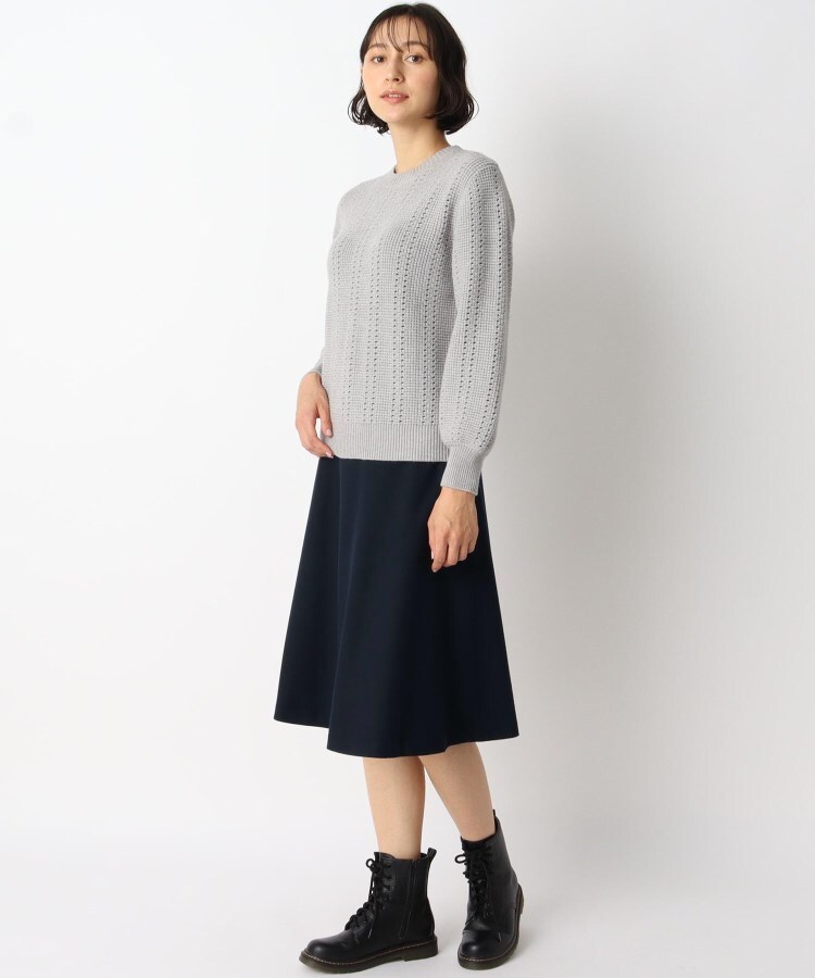 ローラアシュレイ(LAURA ASHLEY)の◆【洗える】ウール混ストレッチフランネルスカート18