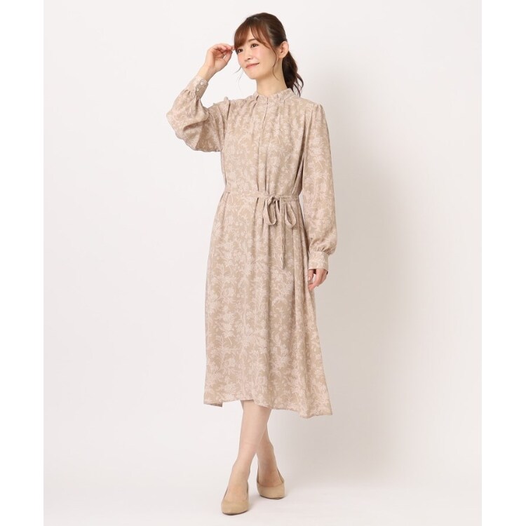 ローラアシュレイ(LAURA ASHLEY)の【70th記念/洗える/2WAY】「ロイド」リボンワンピース マキシ・ロングワンピース