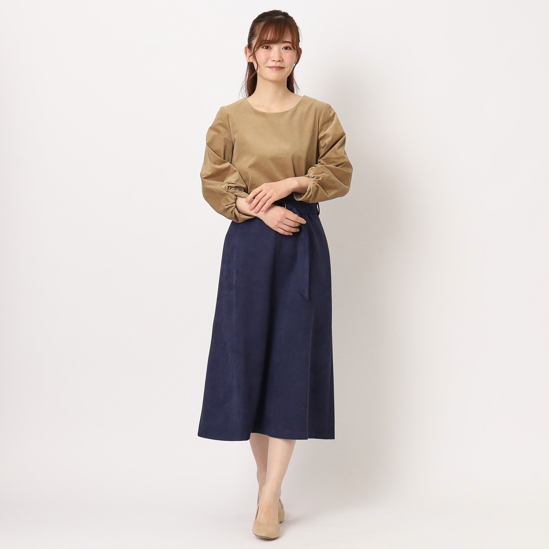 ローラアシュレイ(LAURA ASHLEY)の【洗える/SETUP可】袖デザインブラウス3