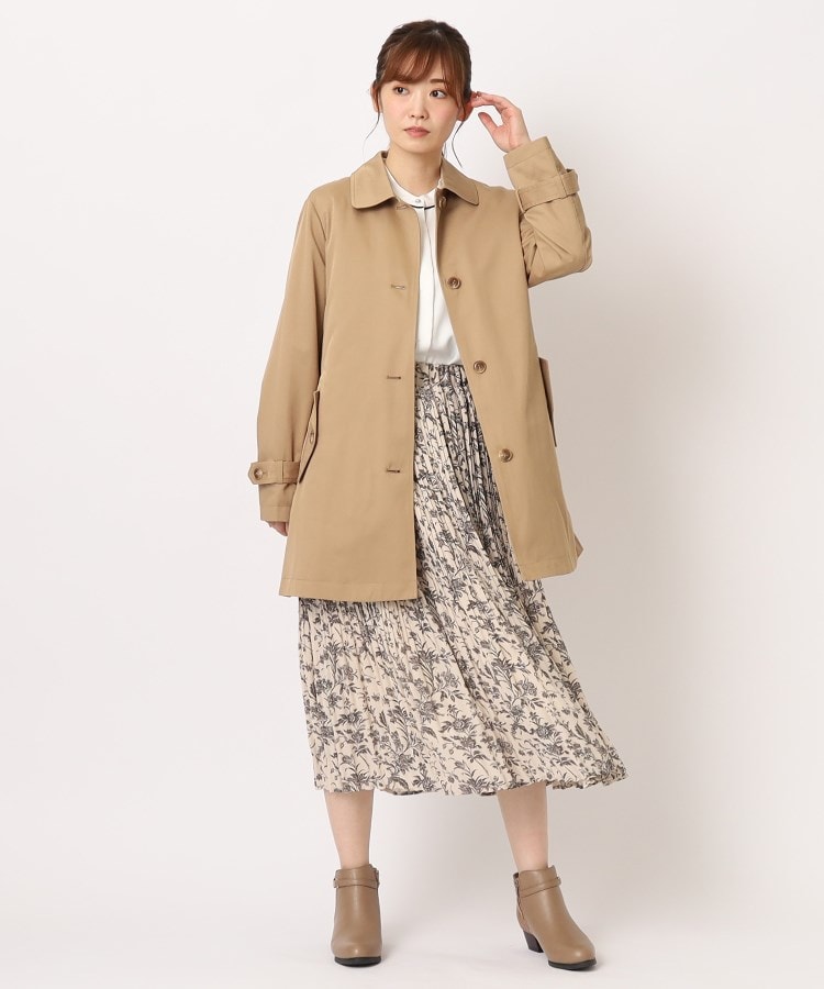 ローラアシュレイ(LAURA ASHLEY)の【70th記念/ライナー付き/洗える】「ロイド」ステンカラーコート21