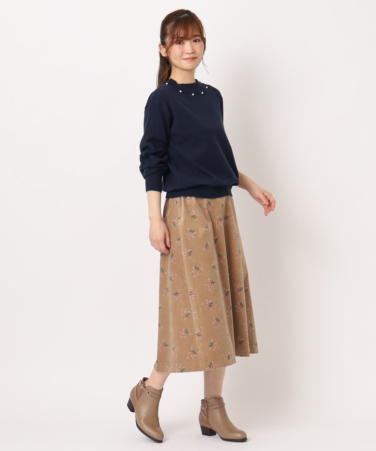 ローラアシュレイ(LAURA ASHLEY)の【洗える】フェイクパール付きニット17