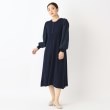 ローラアシュレイ(LAURA ASHLEY)の【洗える】袖ジャカードリブニットワンピース10