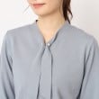 ローラアシュレイ(LAURA ASHLEY)の【洗える／Lサイズあり】フェイクパールピン付き ボウタイニット4