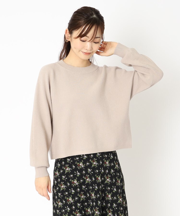 ローラアシュレイ(LAURA ASHLEY)の【ショート丈】ラメ プルオーバーニット13