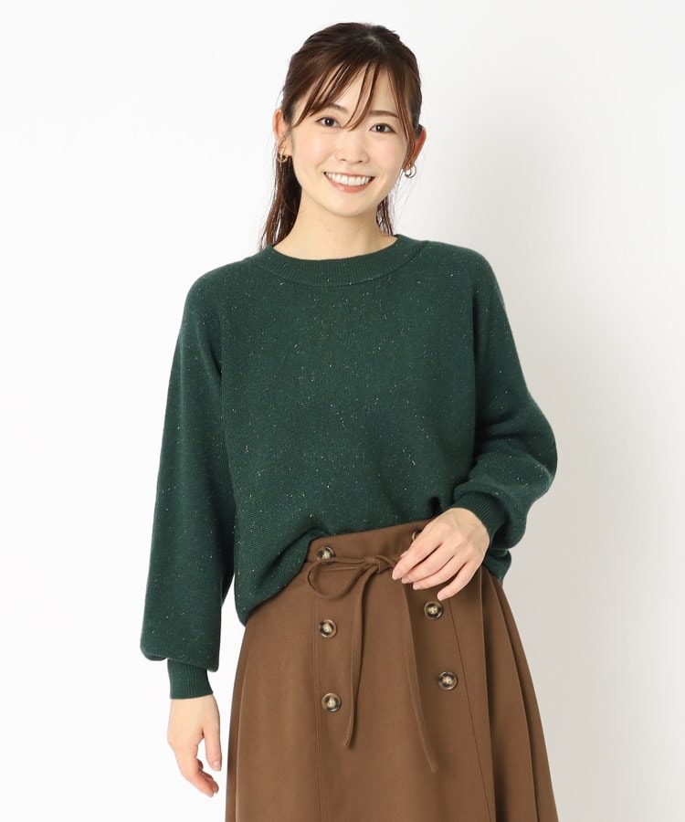 ローラアシュレイ(LAURA ASHLEY)の【ショート丈】ラメ プルオーバーニット21